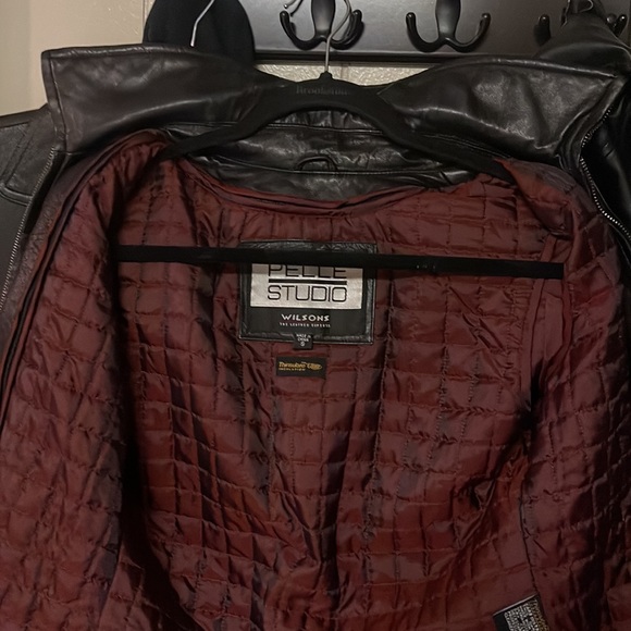 Leather Jacket Pelle Studio Size S EUC - Picture 5 of 8